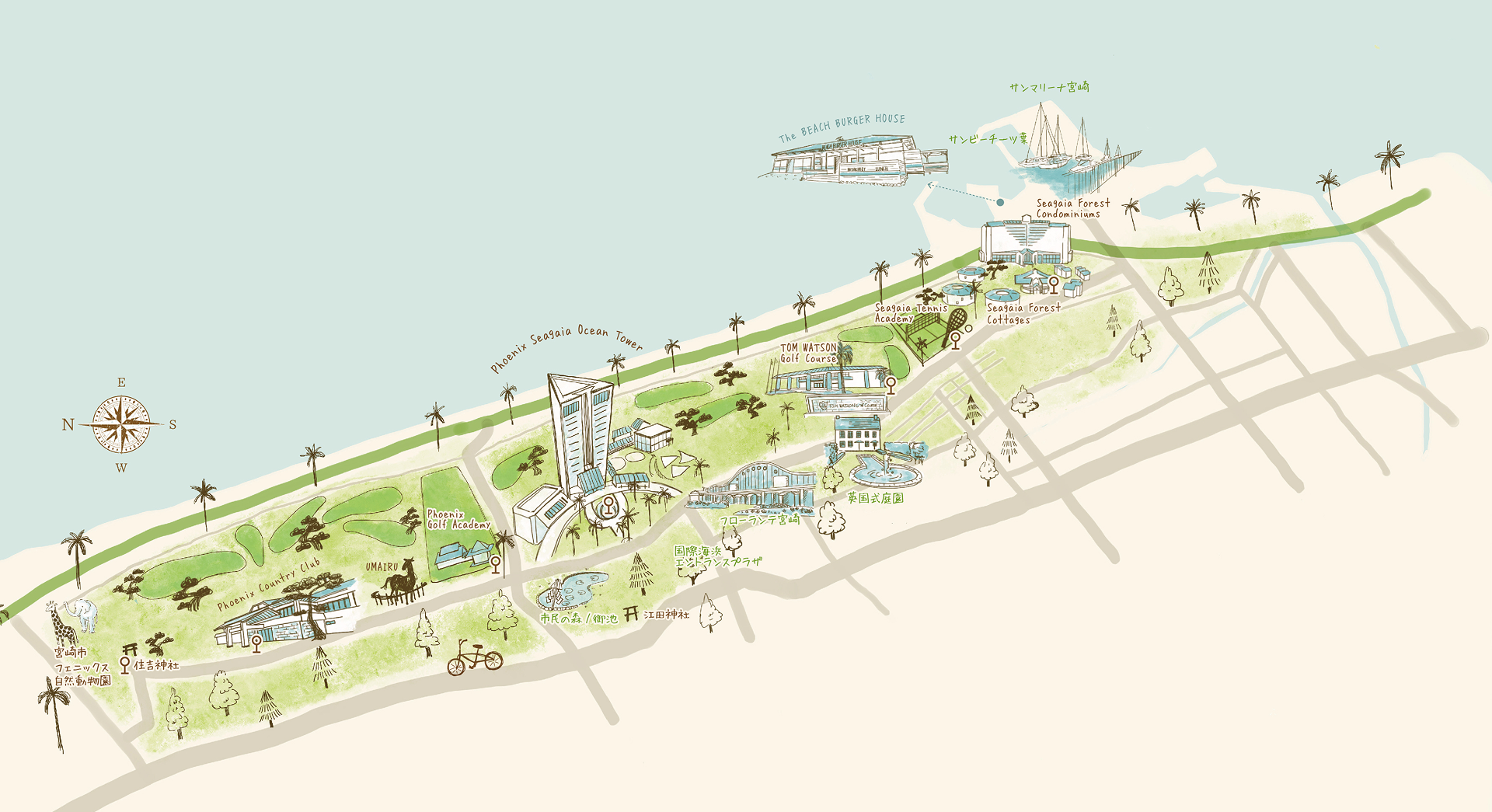 イラストマップ