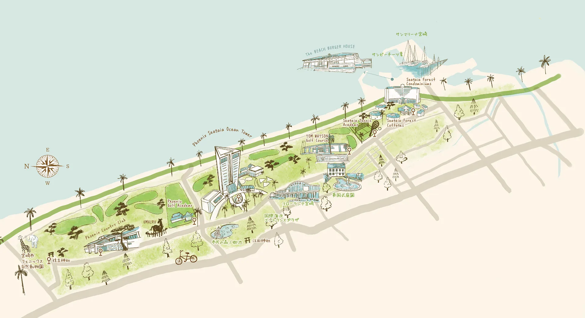 イラストマップ