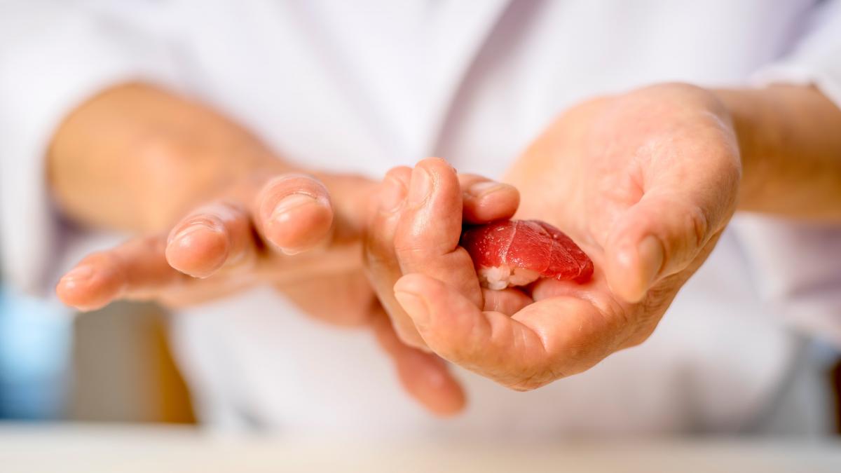 握り寿司コーナー