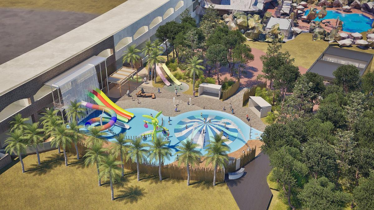 キッズスプラッシュエリア