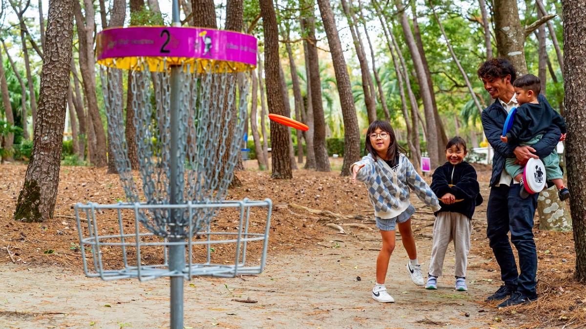 ディスクゴルフ