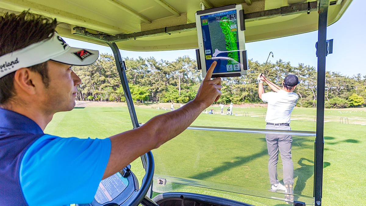 トム・ワトソンゴルフコースGPSナビ付きカート