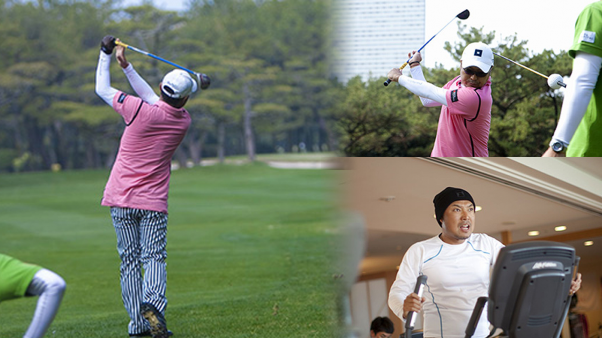 片山晋呉氏プレー風景