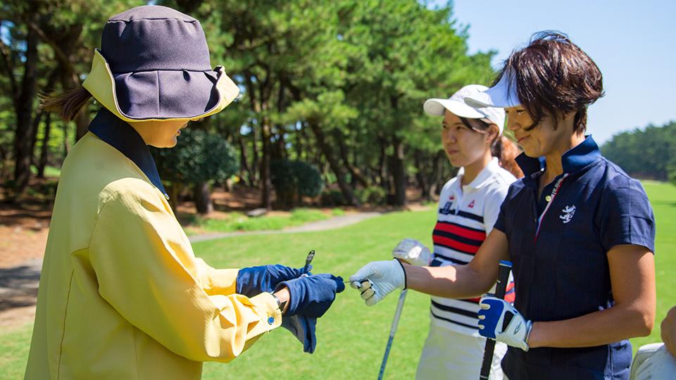 コースでのアドバイス