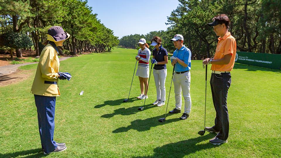 コースでのアドバイス