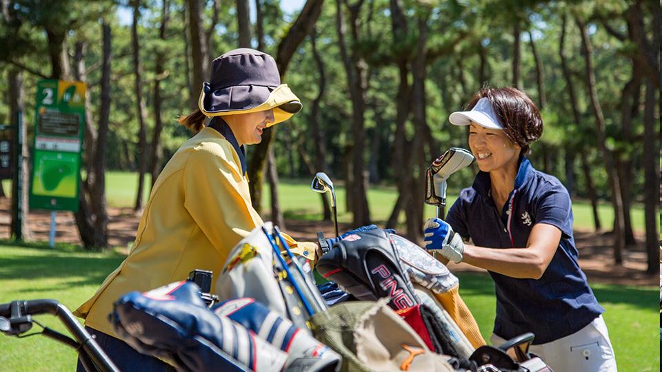 クラブの受渡し