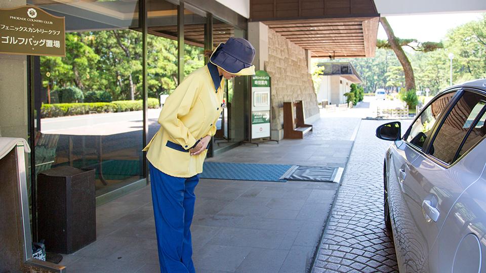 クラブの積み下ろし