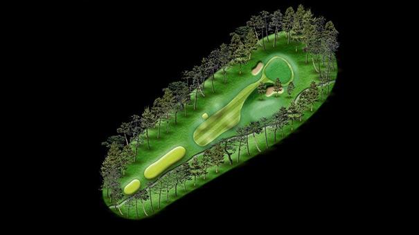 No.14 par3　コースマップ