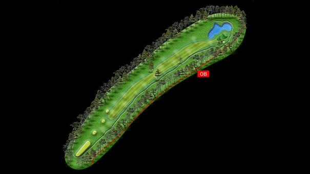 No.16 par5 コースマップ