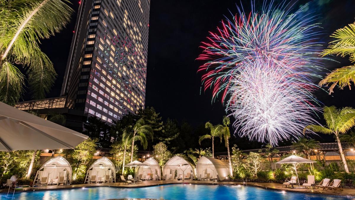 シーガイア 冬の満天花火