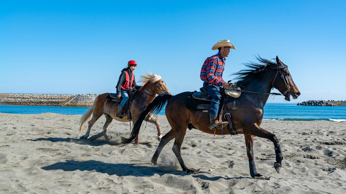 ヒトツバ・ビーチライディングコース