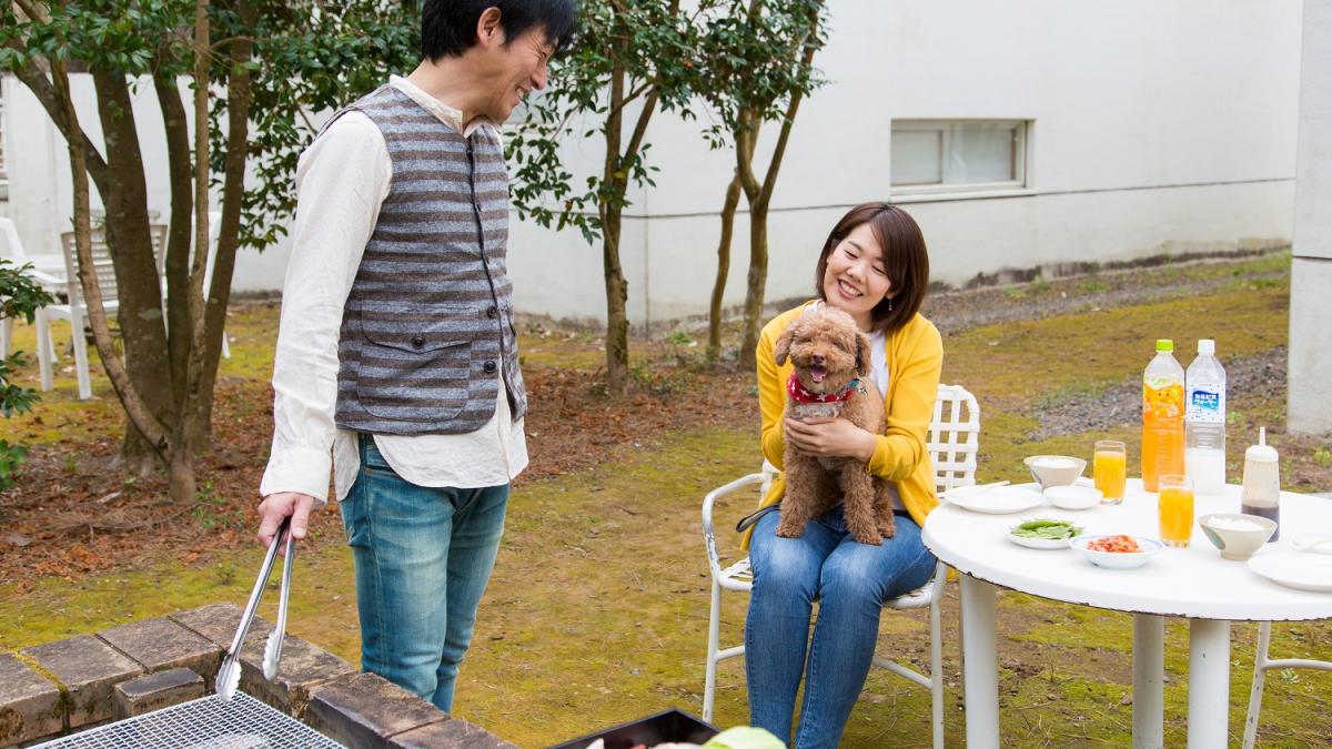 屋外バーベキュー