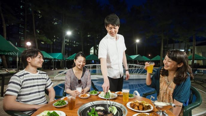 プールサイドBBQ3