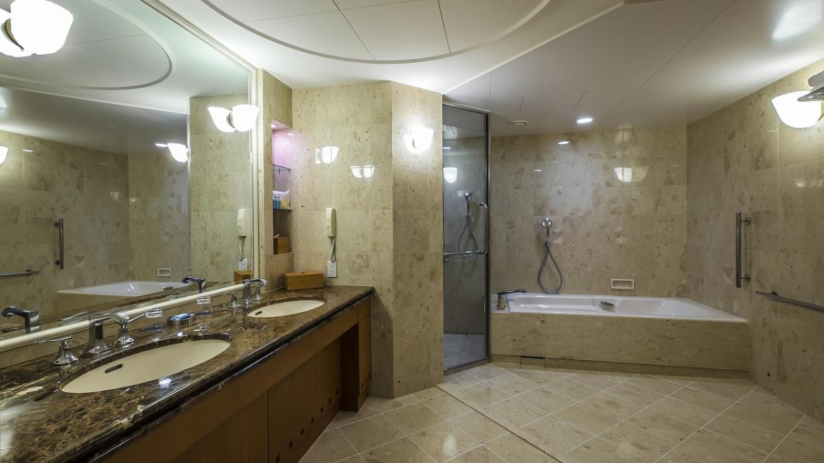 クラブスイートキングスバスルーム