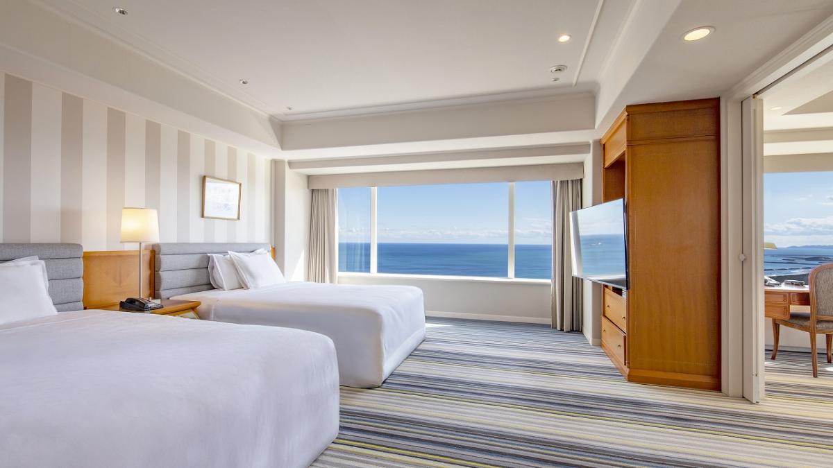 コーナースイートベッドルーム