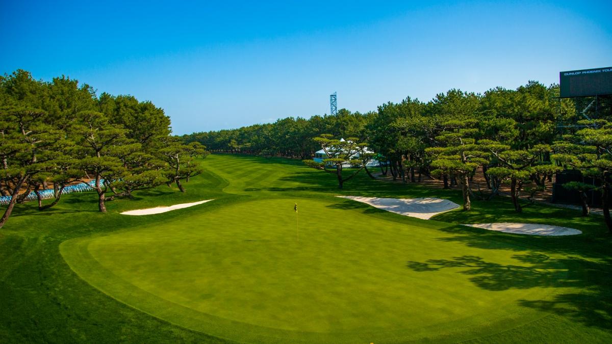 住吉コース Hole 9 Par 5