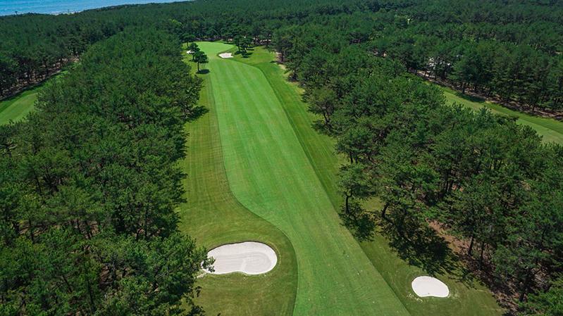 日南コース　Hole 2 Par 5