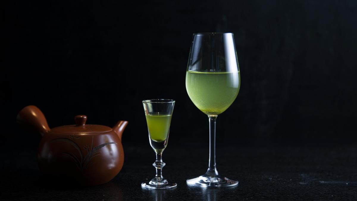 大塚園の冷たい白折茶