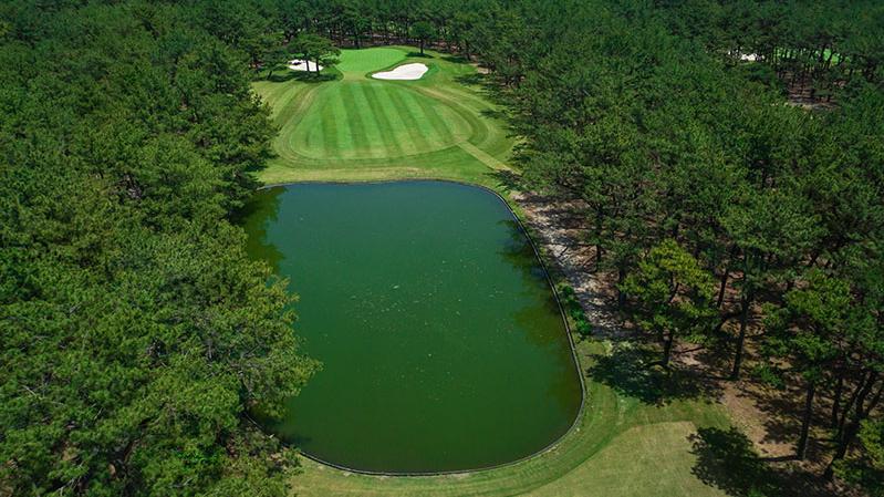 日南コース Hole 7 Par 3