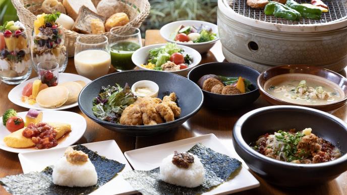 6泊7日でも飽きない、シェラトンの朝ごはん